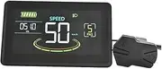 IsMwav H6C Electric Bike LCD Display Meter 24V-60V E Scooter LCD Panel Color Screen with USB UART for Electric Bike Replacement Parts (5PIN)