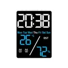 Temperature Humidity Clock Celsius And Fahrenheit Switch Adjustable Volume