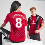 adidas Manchester United 24/25 Fernandes #8 Home Shirt Junior's