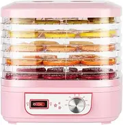 Pet Snack Dryer, 5 Trays Food Vegetable Fruit Dryer, 360°rotatable Fruit Dehydrator Machine, 8 Gear Temperature Adjustment, for Healthy & Natural Snacks