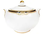 CAVENDISH R4680 by Wedgwood Covered Sugar Bowl NEW NEVER USED made in England
