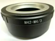 M42 Universal screw Lens mount adapter ring M4/3 GH5 Panasonic E-PL2 OM-D camera