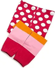 [Jefferies Socks] Little Girls' Stripy Long Stocking Capri