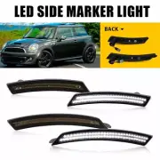 4X F&R LED Side Marker White Light Fit 2nd MINI Cooper R57 Cabrio 2007-2010 (for: Mini)