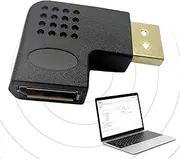 DP Converter Adapter | DP Adapter Converter Displayport Plug | HD Adapter L Shape Monitor Converter, Displayport Adapter, Display Port Converter for PC, Laptop, Projector, Phone Borato