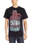 FREEZE Men's Red White and Boozed T-Shirt, Black, Small