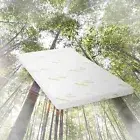 Soft Memory Foam Mattress Topper with Bamboo Cover Single Double Queen King Size