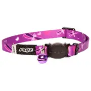 Rogz Kiddycat Safeloc Polyester Cat Collar Dragonfly - 2 Sizes
