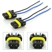 Wire Pigtail Female P 9005 HB3 Two Harness Head Light High Beam Connector Plug (for: Fiat)