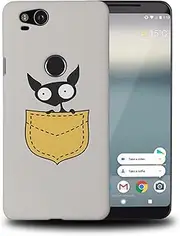 Minimalistic CAT 7 Phone CASE Cover for Google Pixel 2