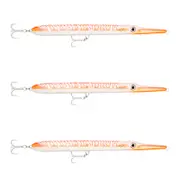 3x Rapala 22cm Flash X Skitter Floating Topwater Fishing Lures - Gigolo