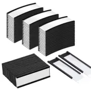 50 Pack Magnetic Label Holders for Shelf Bin Metal Storage Mailboxes