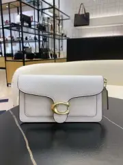 COACH Tabby Leather Shoulder Crossbody Handbag Women Envelope Style Bag
