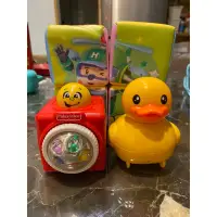 在飛比找蝦皮購物優惠-二手狀況良好 Fisher Price 費雪 堆疊骰子玩具&