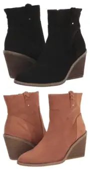 Dr. Scholl's Women's Mirage Ankle Wedge Booties Boots