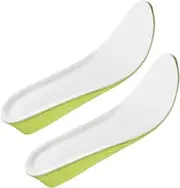 GAROZATION 1 Pair Breathable Height Increasing Insoles for Men Women Absorbing Sports Shoe Boosters for Casual Warm and Boot Shoes Comfortable Reusable Height Boosters