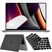 3IN1 Hard Case for MacBook Pro 16 inch 2021 A2485 M1 Pro/Max with Keyboard Skin