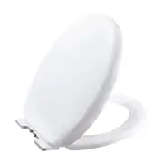 Toilet Seat & Cover Soft Close PRO FixaLoo® Multi-Fit White & Hinges Aust Caroma