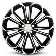 New Wheel For 2014-2016 Toyota Corolla 17 Inch Black Alloy Rim (for: Toyota)