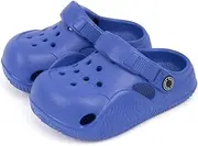 [Casazoe] Toddler Girls Boys Cute Garden Clogs Kids Water Sandals Slip On Shoes EVA Lightweight Outdoor Summer Slipper Slides Baby Comfort Shoes Children Indoor Shower Beach Pool Play Shoes