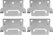 116791 Mounting Plates Bed Frame Brackets Replacement for IKEA Bed Frame Part Compatible Hemnes Malm Brimnes (4 Pack)