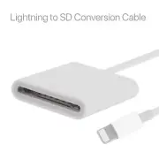 8Pin to SD Card Camera Reader Adapter for iPhone XR XS max X iPad Pro Mini