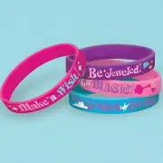 Shimmer & Shine Nick Jr Cartoon Kids Birthday Party Favor Rubber Bracelets