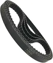 5pcs XL Vibration Damping Capability Closed Loop Toothed Transmisson Belt, Tooth Height 1.27mm Rubber Timing Belt(71 * 360.68MM*9.4MM)