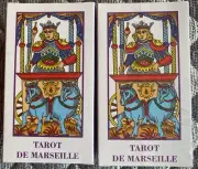 LOT OF 2 NEW MARSEILLE MARSELLA CAMOIN JODOROWSKY TAROT 78 CARDS DECK SEALED