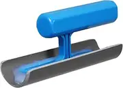 ARTIBETTER Cement Trowel Concrete Curved Cement Edger Bricklay Hand Tool Curved Edge Cement Tool Brick Laying Trowel Brick Trowel Cement Brush Cement Tools Masonry Trowel Blue Abs