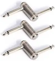 MOOER PC-Z Shape Z Guitar Pedal Connector Patch Connector (3-Pack) Keep Your Pedalboard Tidy