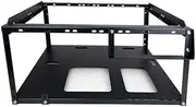5 Pack DIY Computer Case PC Frame Desktop Chassis Stackable Rack Stand Open Air Testbench Fits ATX MacroATX E-ATX Motherboard