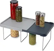 [Joseph Joseph] CupboardStore Expandable in-cupboard Shelf for extra storage space, Grey, 85194