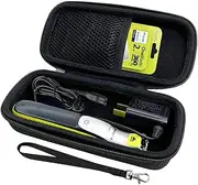 Hard Case Compatible with Philips Norelco OneBlade/Braun M60, M90 Electric Trimmer and Shaver, Travel Organizer Case for QP2520 QP2530 QP2620 QP2630 QP2724 QP2834