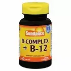 Sundance Vitamins B-Complex + B-12 Tablets 60 Tabs By Sundance