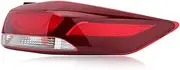Car Rear Tail Light Warning Brake Stop Light Driving Turn Signal Lamp for Hyundai for Elantra 2017 2018 2019 (Color : Right)