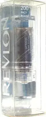 1 Count Revlon 0.134 Oz Crushed Velvet 200 Racy Rouge Smooth Soft Lip Creme