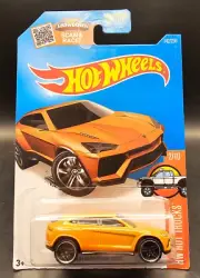 2016 Hot Wheels - LAMBORGHINI URUS #142 orange - HW Hot Trucks