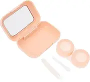 [ORFOFE] Outdoor Lens Organizer Leakproof Contacts Case Small Portable Moisture-Resistant for Women
