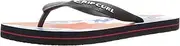 [Rip Curl] Lip Curl 19BMOT / AMERICANA Men's Beach Sandals (Tie Dye Pattern, EVA Hood Bed)