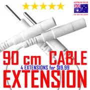 VISAGE ALDI TENS compatible ELECTRODE PADS CABLE EXTENSIONS - 4 for $19.99