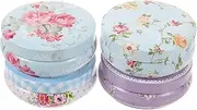 Anneome 4pcs Box Candle Jar Wedding Candy Cases Accessories Organizer Empty Sundries Organizer Small Storage Case Sample Boxes Party Goodies Boxes Party Favor Packing Boxes Iron