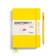 Weekly Planner & Notebook 2025, Hardcover (Citrone) - A5