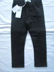 Girls Pumpkin Patch full length black leggings Size 4
