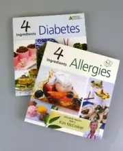 4 Ingredients Allergies & Diabetes Wellness Cookbooks Kim McCosker BRAND NEW