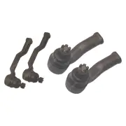 4 Outer Inner Tie Rod for MAZDA 1300 FAMILLIA PRESTO FA3T TK SERIES 1200 1300