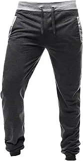 [Generic] Men's Athletic Jogger Pants Casual Drawstring Outdoor Running Pants Slim Fit Tapered Knit Sweatpants, Grey 2, Medium