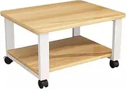 Printer Stand Printer Floor Shelf Simple Storage Rack Office Multi-Layer Mobile Storage Copier Home Small Bookshelf Printer Table(Small)