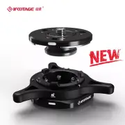 ifootage SEASTARS Q1 Quick Release Base Plate Clamp Tripod Screw Mount for DSLR