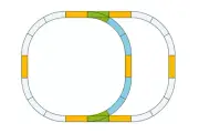 PIKO 35302 G Scale Double Oval Track Set